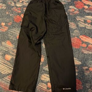 Columbia Black Kids Rain Pants